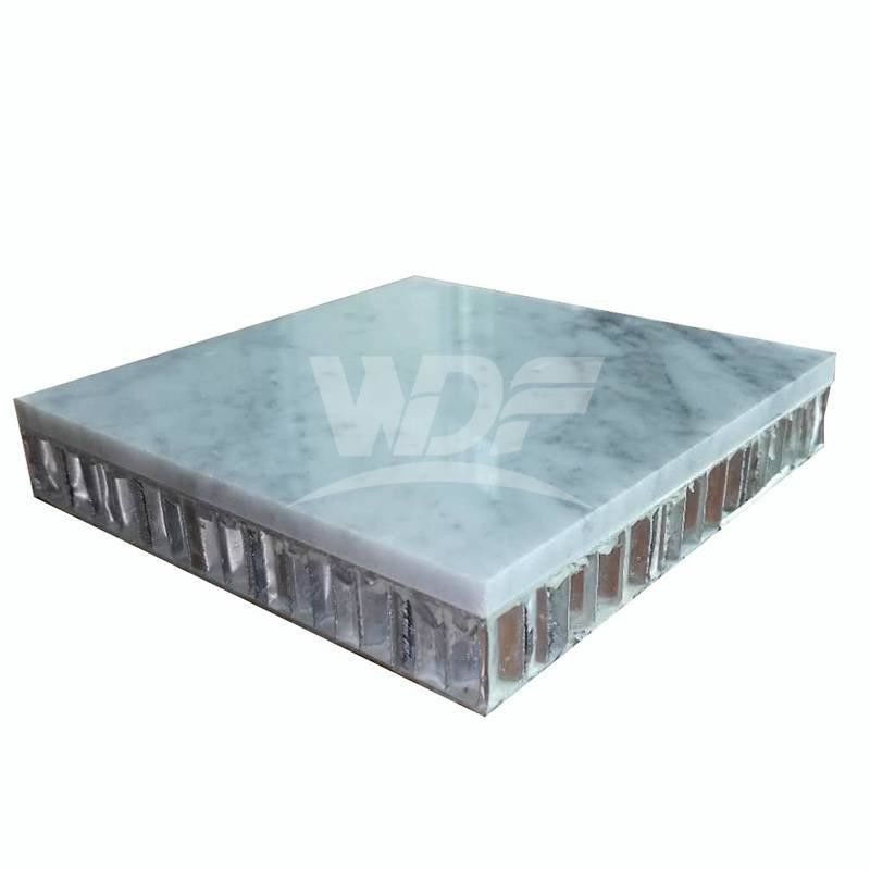 Las hojas de chapa antis del mármol de la corrosión moldean el panel de aluminio de la base de panal de la prueba