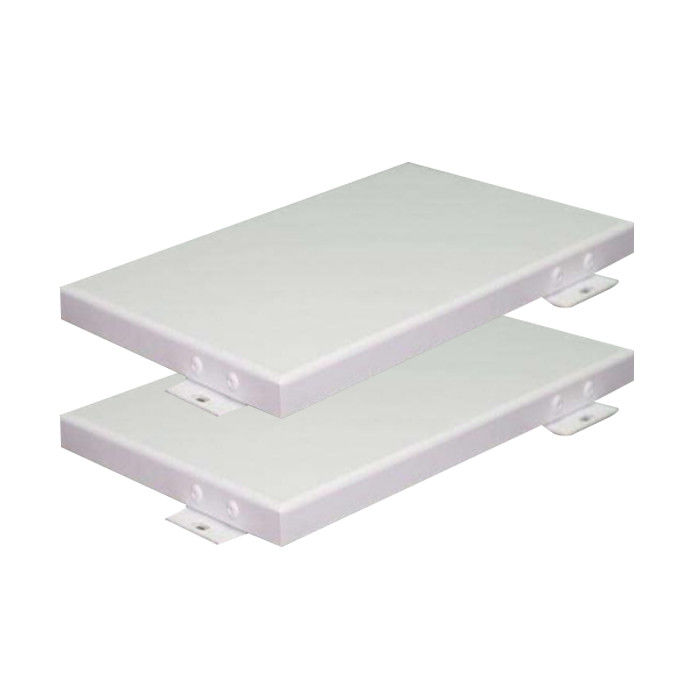 El panel sólido de aluminio PVDF del grado A3003 que cubre color metálico