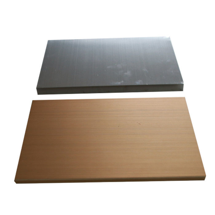 Marine Aluminium Honeycomb Panels Laminated con HPL de formica por la película de fusión caliente de PUR