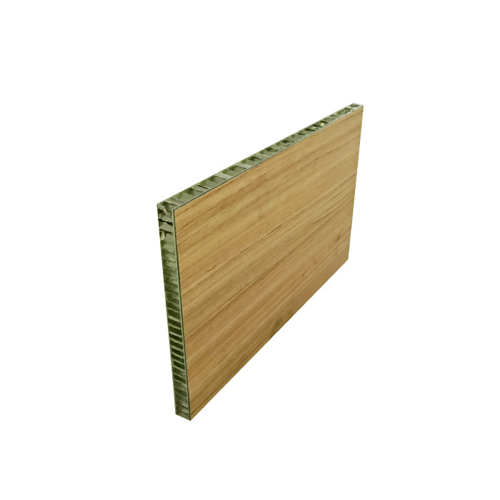Marine Aluminium Honeycomb Panels Laminated con HPL de formica por la película de fusión caliente de PUR
